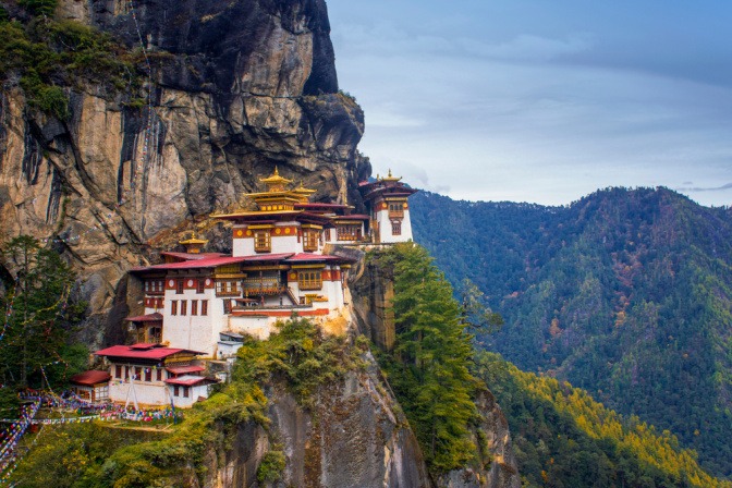 Kloster Bhutan zur Meditation