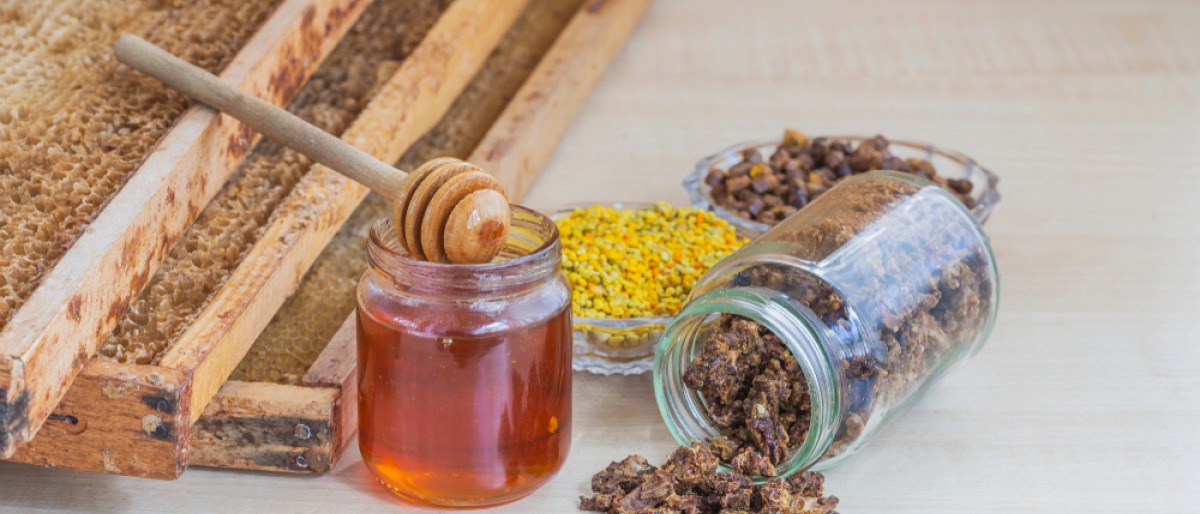 Propolis und Manuka Honig