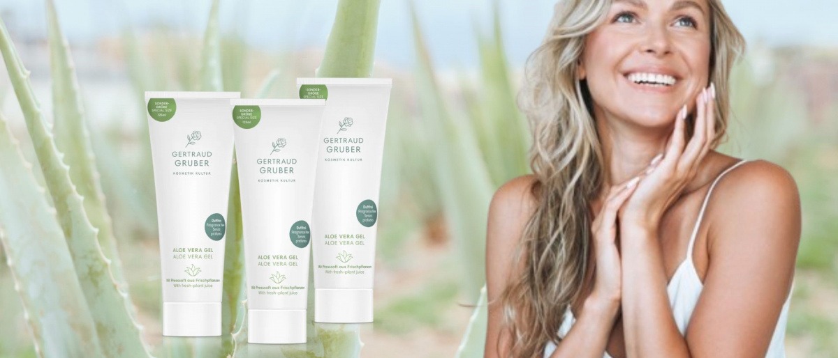 Gewinnspiel Aloe Vera duftfrei von GERTRAUD GRUBER KOSMETIK