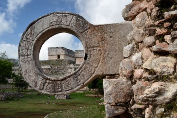 Maya-Ruine in Uxmal in Yucata